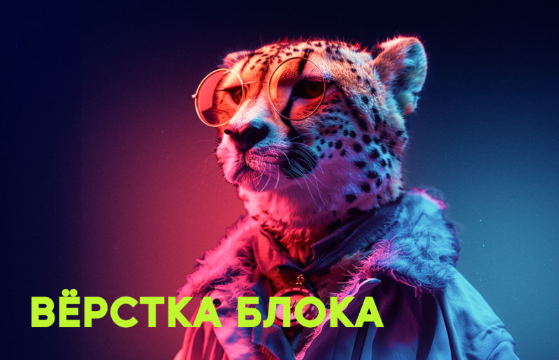 Верстка блока