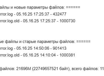 Сканирование директории сайта