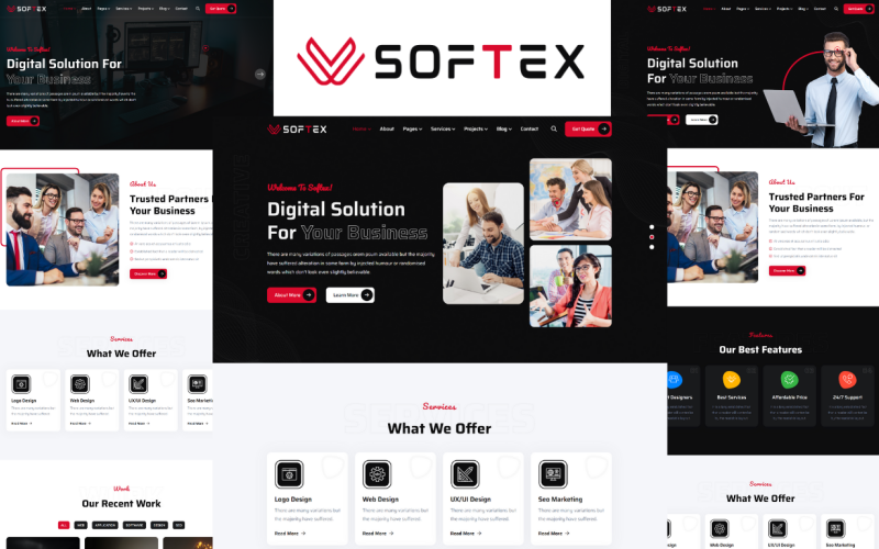 Softex - Программное и цифровое агентство HTML5