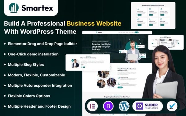 Smartex - Бизнес-тема WordPress