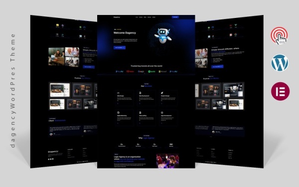 dAgency - Креативное агентство Elementor WordPress