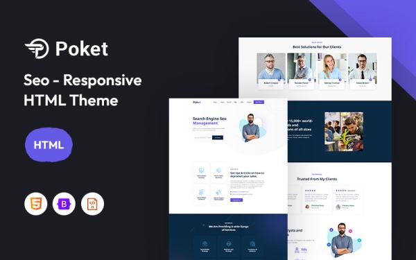 Poket — SEO адаптивный