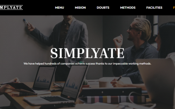 Simplyate - адаптивный шаблон Business React