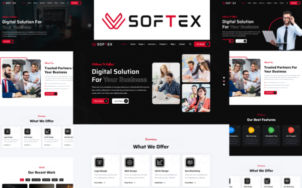 Softex - Программное и цифровое агентство HTML5