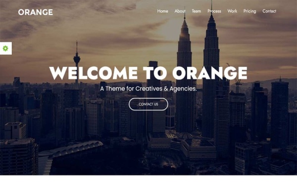 Orange - HTML-шаблон цифрового агентства/стартапа/маркетингового агентства