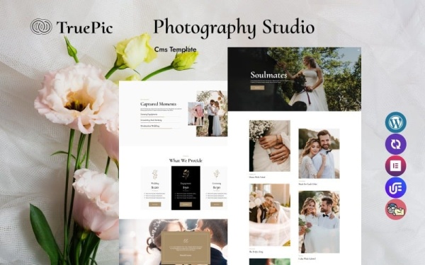 Truepic – тема Wordpress для свадебной фотографии